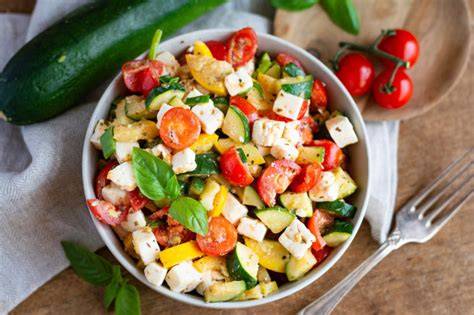 Zucchini Salat Grillen