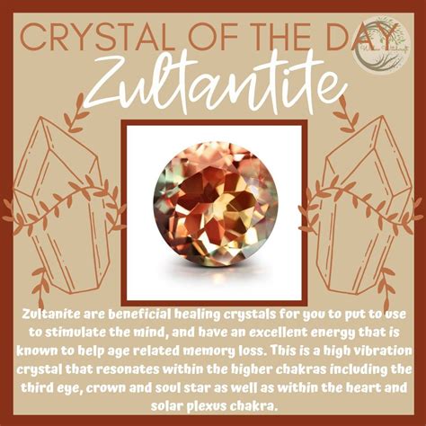 Zultanite Healing Properties
