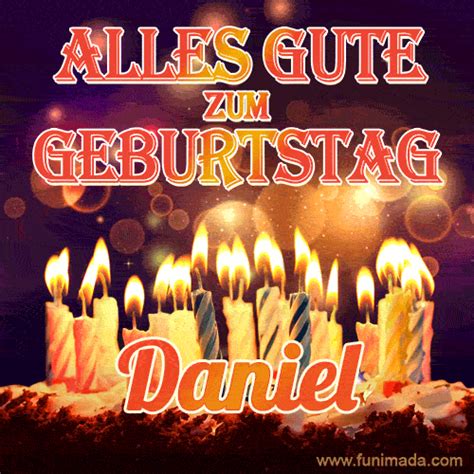 Zum Geburtstag Daniel