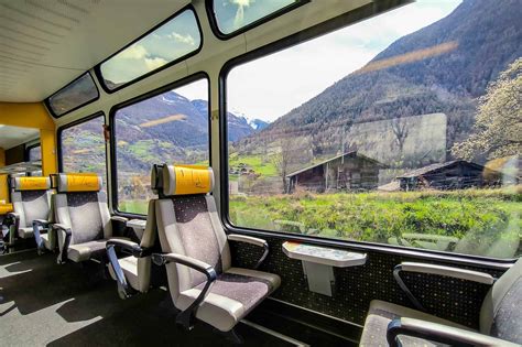 Zurich to Visp train