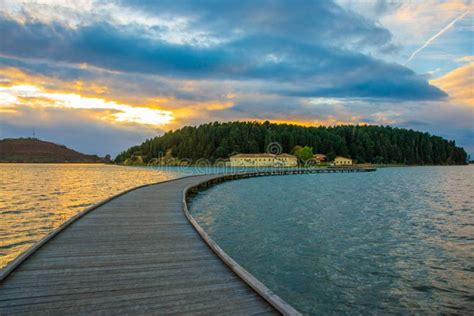 Zvernec Monastery bridge