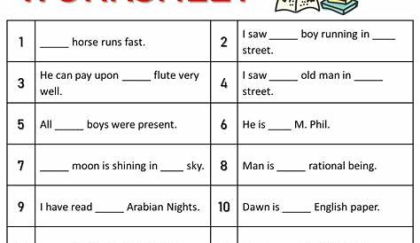 A, An, The Practice ESL worksheet by justdoyourbest