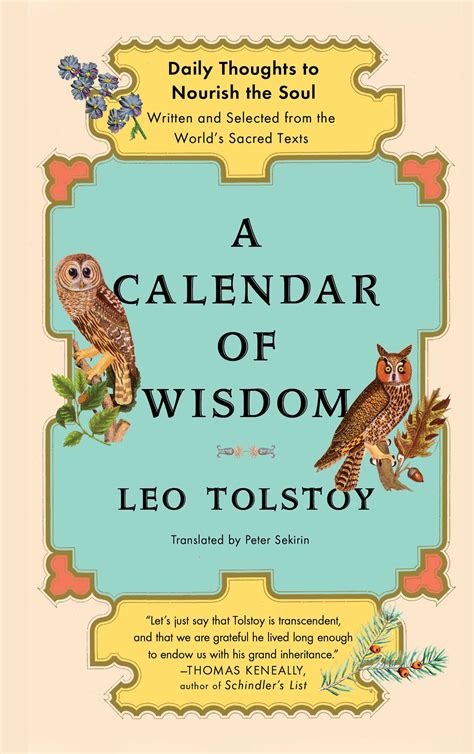 A Calendar Of Wisdom Tolstoy