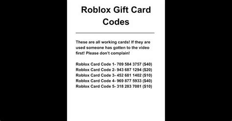 Free Roblox Gift Card. 20 subs Celebration YouTube