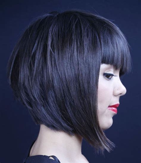 ALine with Bangs Hairstyles and Trends to Try Out