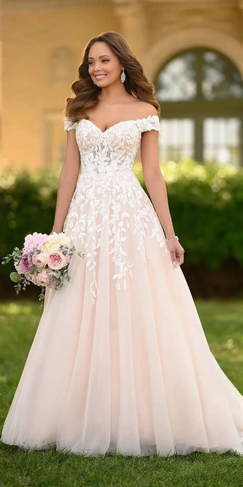 Aline Sweetheart Boho Wedding Dress Lace Romantic Wedding Dresses