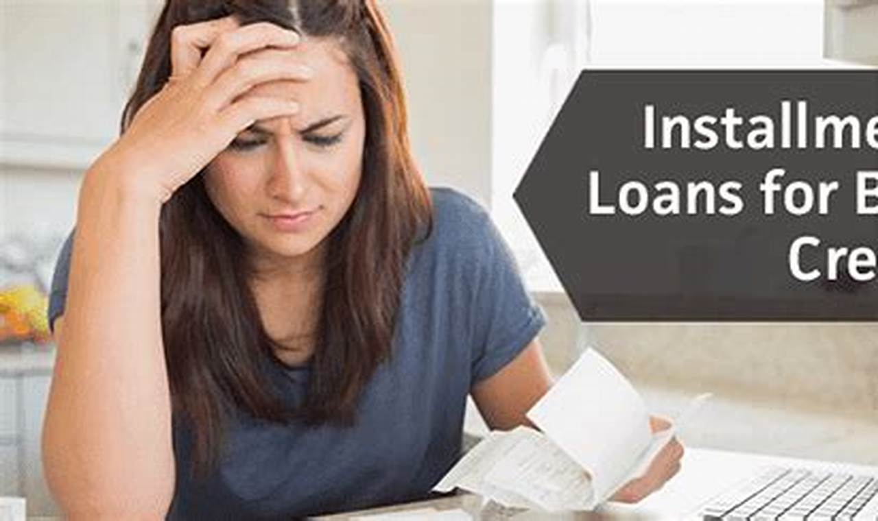 a loan with bad credit