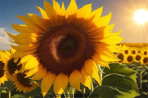 A Sunflower Uses Sunlight To Make Glucose