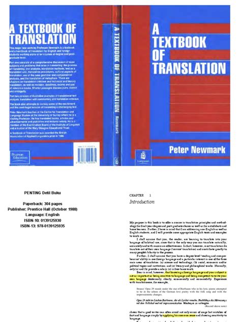 A Textbook Of Translation Peter Newmark Pdf Download