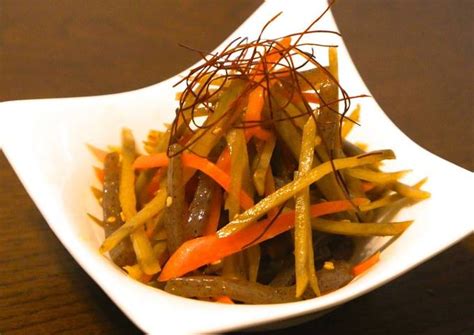 Gobō ‘Kimpira’ With Vinegar Hiroko's Recipes
