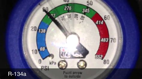 A/C Gauge Fluctuates