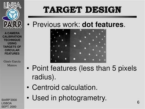 A Camera Calibration Technique Using Targets Of Circular Features