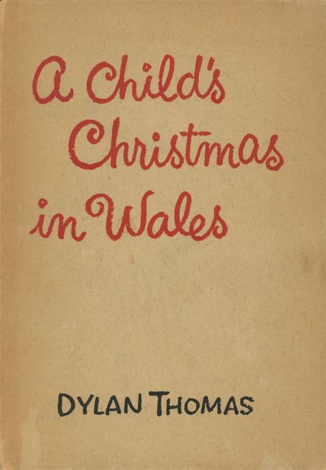 a child's christmas in wales dylan thomas
