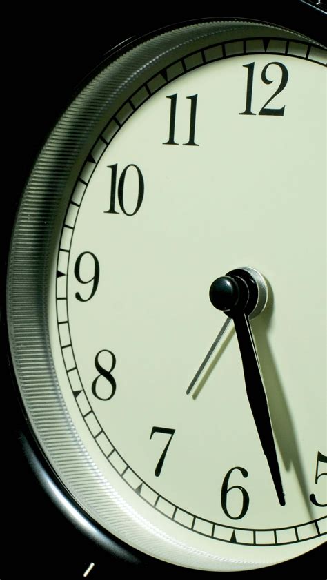 A Clock Showing Time