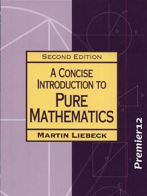 +14 A Concise Introduction To Pure Mathematics Pdf Popular