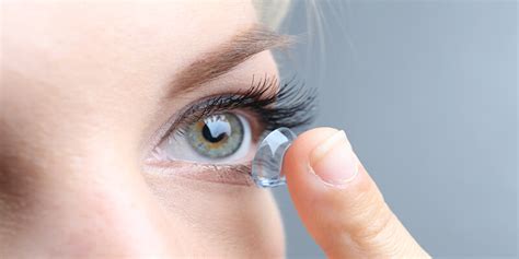 a contact lens wearer read that the protocol