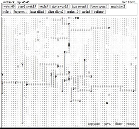 A Dark Room Dusty Path Map