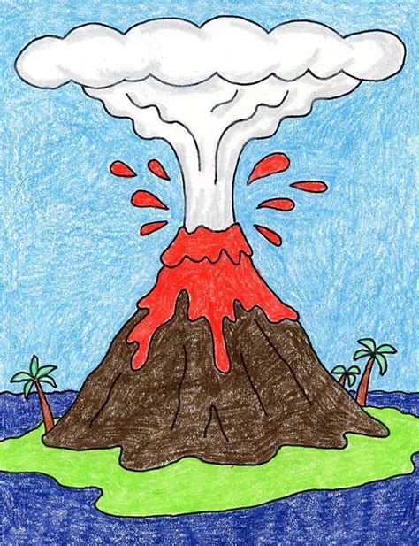 Volcano Eruption Vector Art, Icons, and Graphics for Free Download