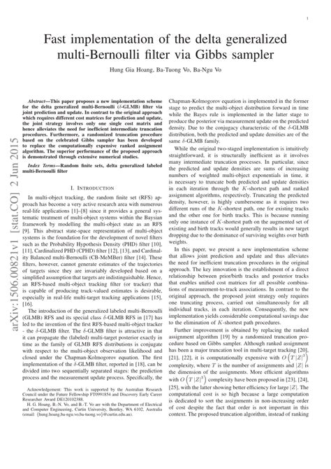 A Fast Implementation Of The Labeled Multi-Bernoulli Filter Using Gibbs Sampling