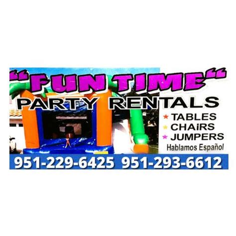 a funny time party rentals