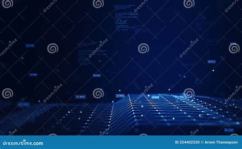 Futuristic Cybersecurity Concept