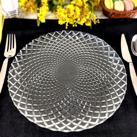A Glass Dinner Plates