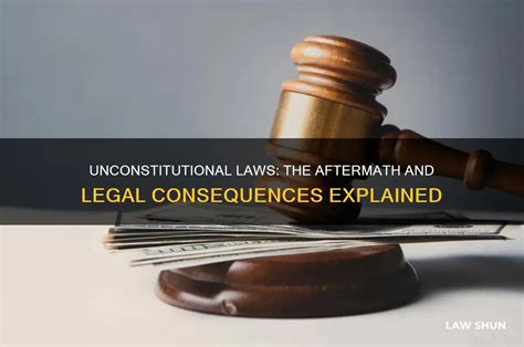 A Law Declared Unconstitutional Is