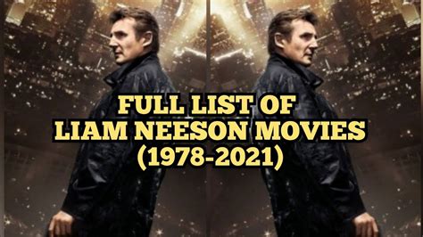 a list of liam neeson movies