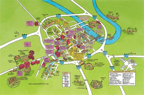 a map of nashville tennessee