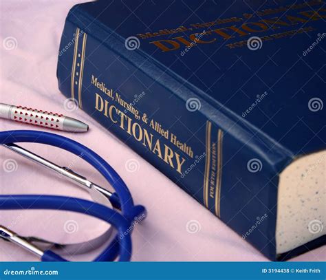 a medical dictionary