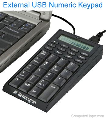 A Numeric Keypad Definition