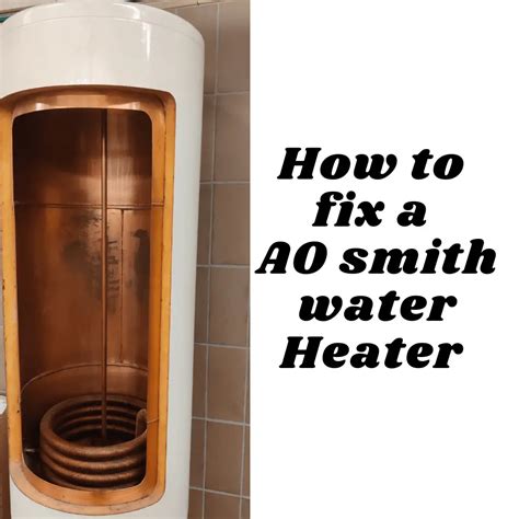 a o smith water heater troubleshooting