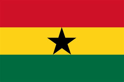 a picture of a ghana flag