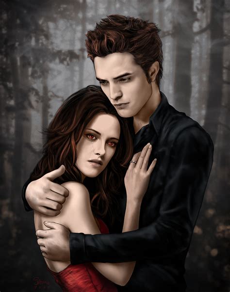 a picture of bella and edward from twilight