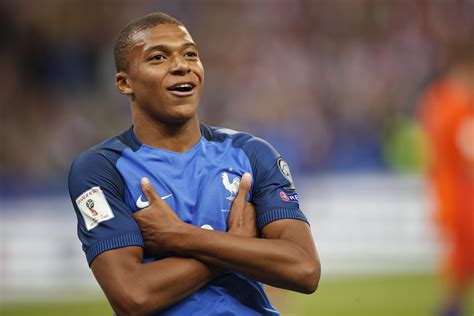 a picture of kylian mbappe