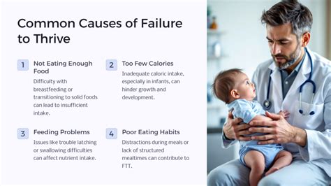 a possible cause of failure to thrive in infants is
