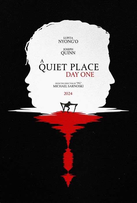 a quiet place day one movie poster 2024