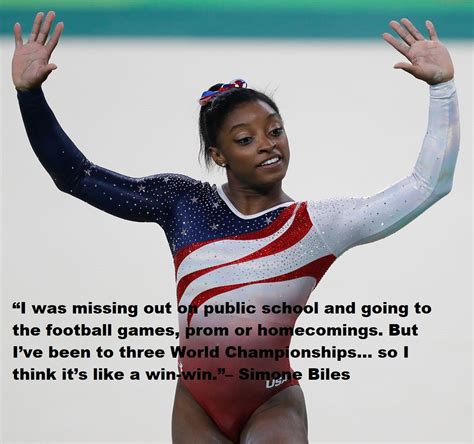 a quote from simone biles