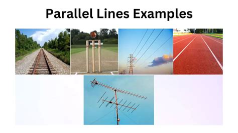 a real world example of parallel lines