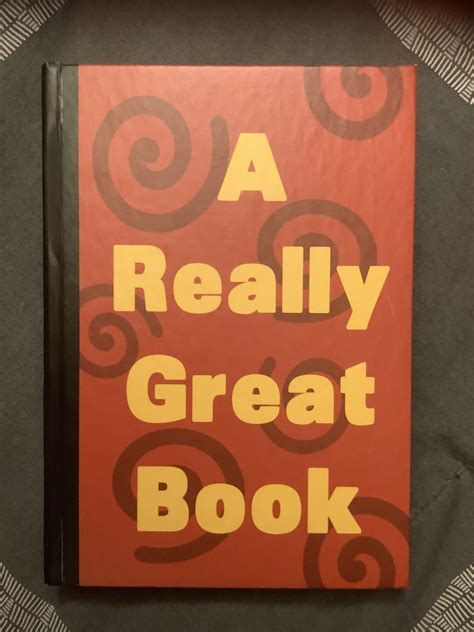 A Really Great Book