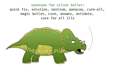 A Silver Bullet Synonym