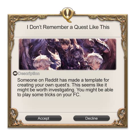 A Single Thread Quest Rewards