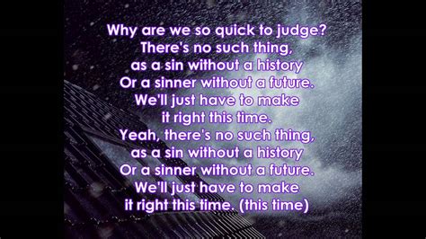 a sinners story lyrics