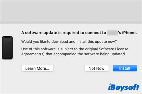 a software update is required to connect to iphone bypass