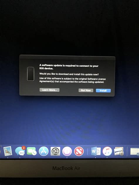 a software update is required to connect to iphone reddit