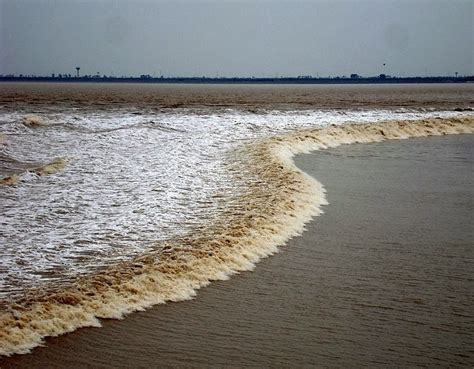 a tidal bore is