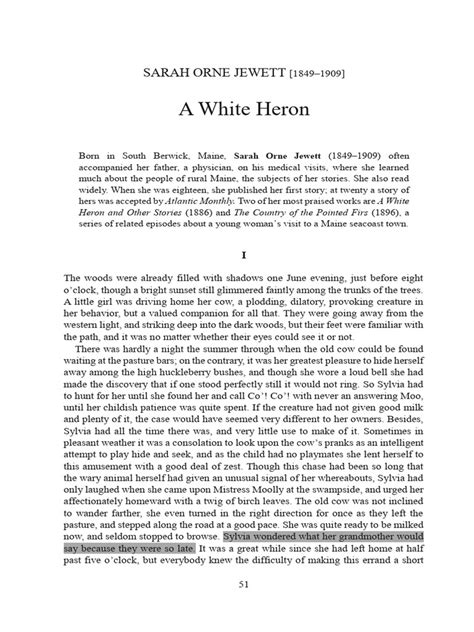 Awasome A White Heron Pdf Update
