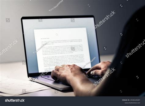 Writer Using Thesaurus