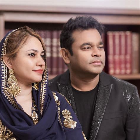 a. r. rahman wife