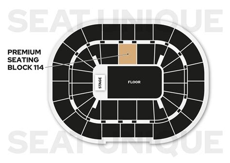 a0 arena seating plan